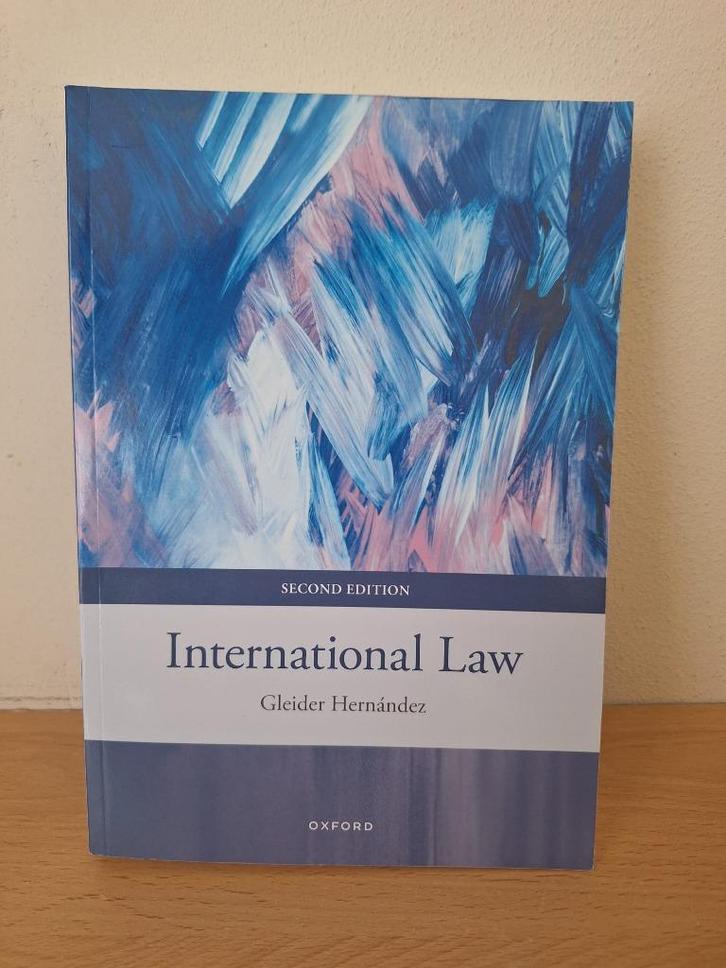 NIEUW! International law - Gleider Hernandez, Boeken, Studieboeken en Cursussen, Nieuw, WO, Alpha, Ophalen of Verzenden