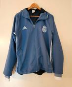 Adidas/ Real Madrid  jas / Climacool/ maat S/ zgan, Ophalen of Verzenden, Zo goed als nieuw, Blauw, Algemeen