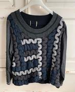 Warme trui met wol, M/L, vintage, Maat 42/44 (L), Ophalen of Verzenden, Vintage, Grijs