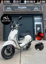 Vespa Sprint | 2017 | Full Option | Matrix led | Alarm |, Maximaal 45 km/u, Vespa S, Ophalen of Verzenden, Zo goed als nieuw