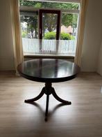 Ronde (uitschuifbare) eettafel, Huis en Inrichting, Ophalen, Gebruikt, Klassiek, Rond