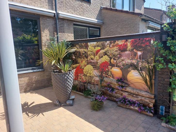 Tuinposter 150x290 - Tuindecoratie, Tuin en Terras, Tuinwanddecoratie, Gebruikt, Ophalen
