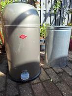 Wesco kickmaster prullenbak, Huis en Inrichting, Woonaccessoires | Prullenbakken, 40 liter of meer, Ophalen, Gebruikt, Met pedaal