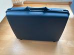 Samsonite koffer donkerblauw, Slot, Gebruikt, Hard kunststof, 55 cm of meer