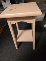 Houten plantentafel - opknapper, Minder dan 55 cm, Gebruikt, Vierkant, Hout