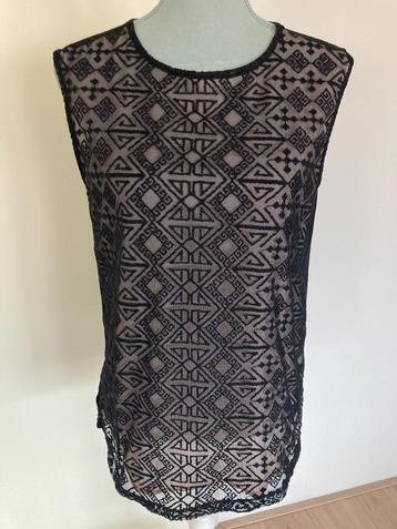 Zwarte top - Mango beschikbaar voor biedingen