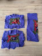 Paarse indonesische batik kussenslopen en guling, Ophalen of Verzenden, Zo goed als nieuw