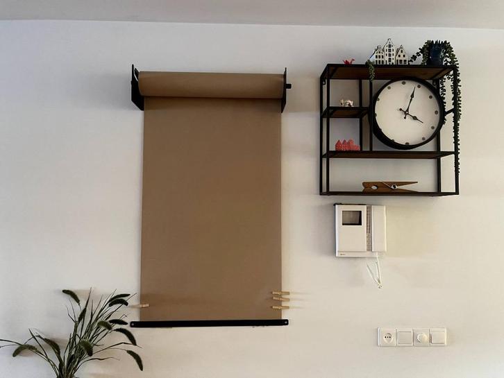 Wandrolhouder met papieren rol, Huis en Inrichting, Woonaccessoires | Overige, Zo goed als nieuw, Ophalen