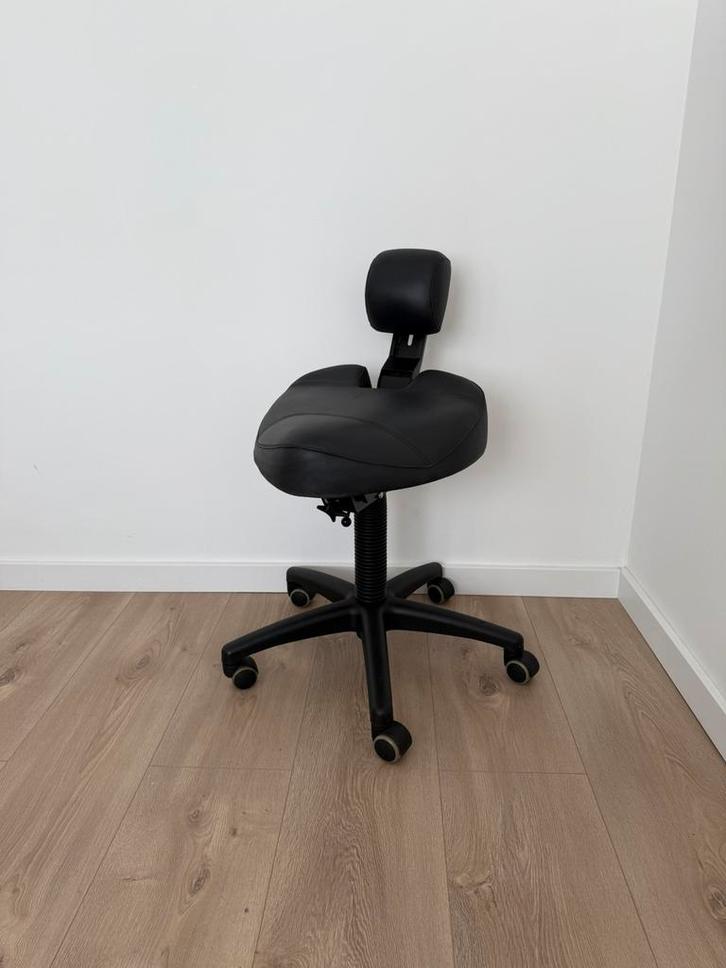 BQE Dynamic zadelkruk/bureaustoel/tandarts stoel, Huis en Inrichting, Bureaustoelen, Zo goed als nieuw, Ophalen of Verzenden