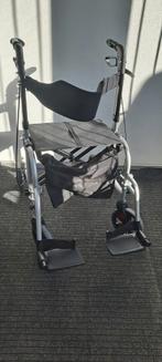 Rolstoel rollator, Ophalen, Lichtgewicht, Zo goed als nieuw