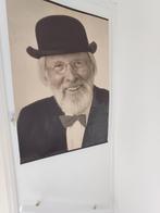 Poster van Vader Abraham (Pierre Kartner) 72 x 120cm, Huis en Inrichting, Woonaccessoires | Schilderijen, Tekeningen en Foto's