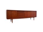 Deens design sideboard dressoir jaren 60 70 vintage, Ophalen, Teakhout, 200 cm of meer, 25 tot 50 cm