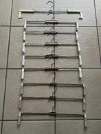 9 x broekhanger metaal -rokhanger -kledinghanger - broekspan, Kleding | Dames, Kledinghangers, Ophalen of Verzenden, Zo goed als nieuw