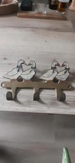 KINDERKAPSTOKJE MESSING, Huis en Inrichting, Woonaccessoires | Kapstokken, Ophalen, Gebruikt, Wandhaken, Minder dan 100 cm