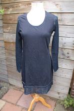 Jurk donkerblauw Tredy mt 38 open mouw Vaste prijs AANBIEDIN, Maat 38/40 (M), Blauw, Tredy, Ophalen of Verzenden