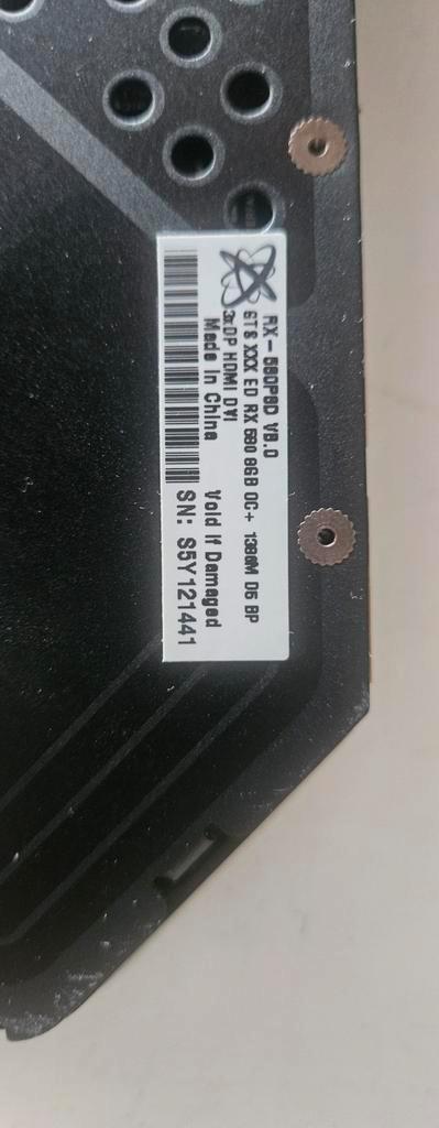 Rx580 8GB video kaart - Amper gebruikt!, Computers en Software, Videokaarten, Zo goed als nieuw, AMD, PCI-Express 3.0, GDDR5, HDMI