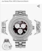 Diamanten horloge Joe rodeo 3,15 ct, Ophalen, Zo goed als nieuw, Staal, Overige merken
