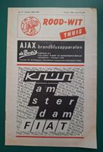 Ajax-Ruch Chorzow programma europacup 2  1969., Verzamelen, Ophalen of Verzenden, Gebruikt, Boek of Tijdschrift