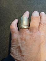 Schitterende aparte ring, 19 tot 20, Ophalen of Verzenden, Zo goed als nieuw, Zilver