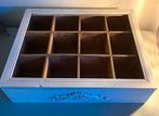 Houten kistje, Ophalen of Verzenden, Zo goed als nieuw, Glas, Minder dan 50 cm