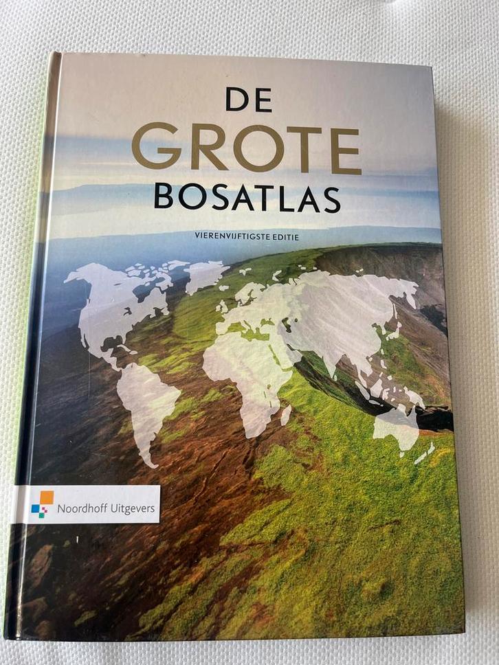 vmbo-havo-vwo, Boeken, Atlassen en Landkaarten, Zo goed als nieuw, Bosatlas, Wereld, 2000 tot heden, Ophalen of Verzenden