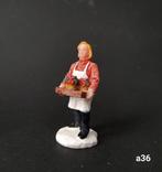 Lemax kerst figuur a36 kerstdorp kersthuisjes markt, Ophalen of Verzenden, Zo goed als nieuw