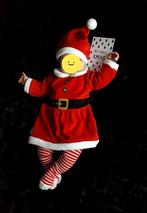 Schattig kerstjurkje maat 74 incl mutsje en maillot, Kinderen en Baby's, Babykleding | Overige, Ophalen of Verzenden, Zo goed als nieuw