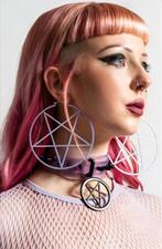 Killstar pentagram hoops purple, Ophalen of Verzenden, Nieuw, Paars, Overige materialen