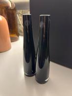Zwarte glazen vaasjes ikea, Huis en Inrichting, Woonaccessoires | Vazen, Ophalen, Zwart, Minder dan 50 cm, Glas