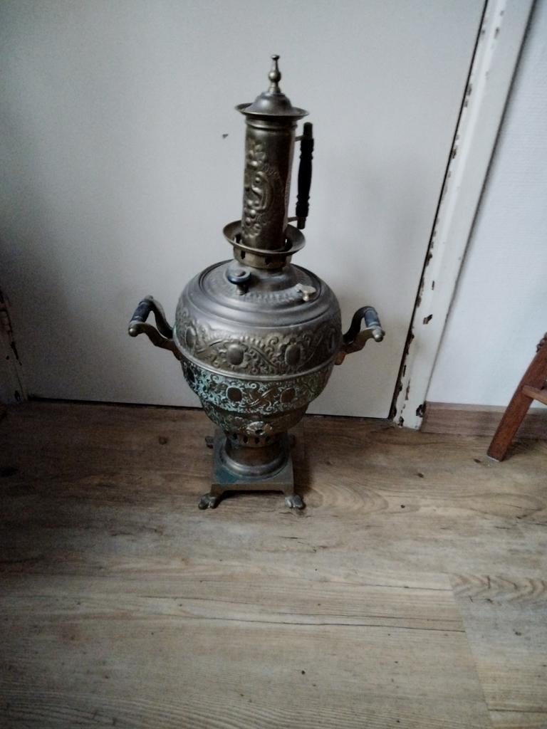 Koperen samofar, Antiek en Kunst, Ophalen of Verzenden