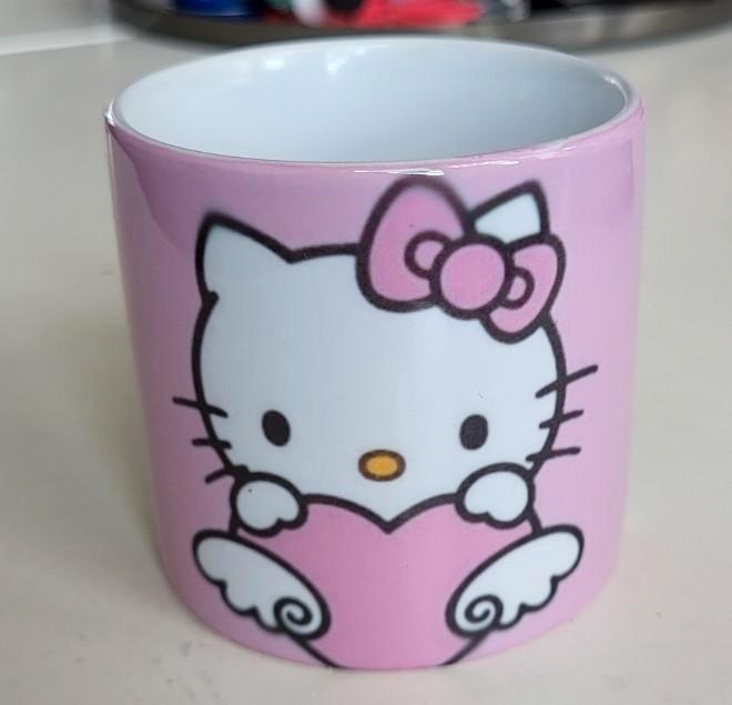 Hello Kitty Mok, Huis en Inrichting, Keuken | Servies, Nieuw, Kop(pen) en/of Schotel(s), Overige stijlen, Ophalen of Verzenden