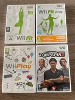 €3.50 per stuk Wii Games - Wii Fit, Wii Fit Plus, Wii Play, Gebruikt, 2 spelers, Eén computer, Ophalen of Verzenden
