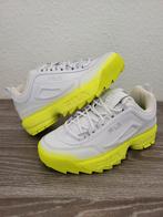 Fila Disruptor Sneakers - Wit/Neon, Ophalen, Wit, Nieuw, Sneakers of Gympen