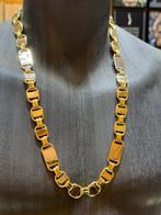 18KT Goud - 157.35 Gram - Ketting - PLATTE MAGNUM, Ophalen, Nieuw, Goud