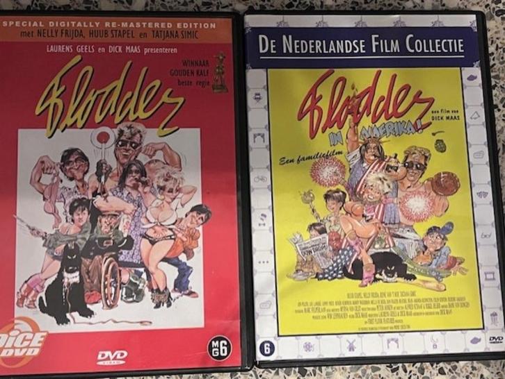 Flodder, Flodder in Amerika & Flodder 3, Cd's en Dvd's, Dvd's | Nederlandstalig, Zo goed als nieuw, Ophalen of Verzenden