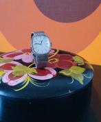 Vintage jaren 60 zilveren dames horloge, Ophalen of Verzenden