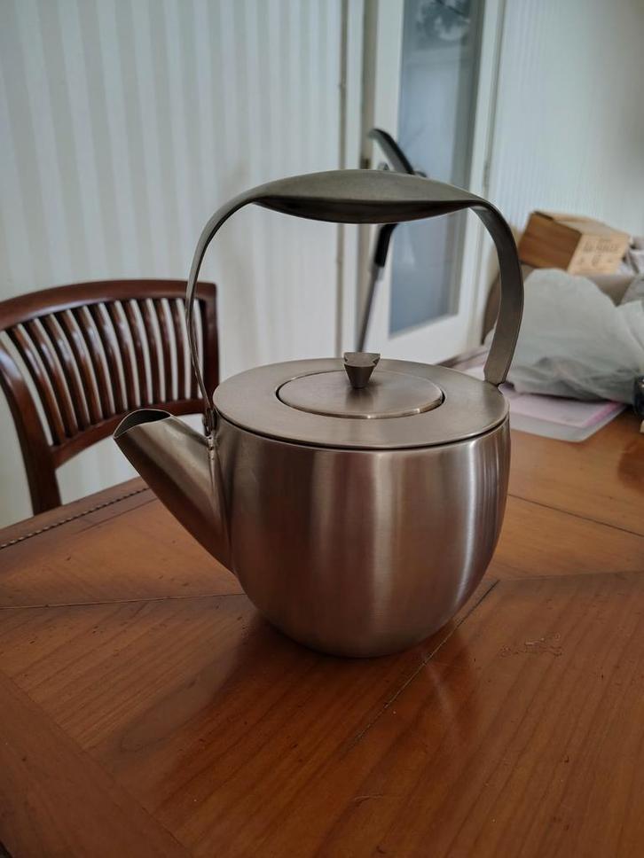 RVS Theepot - Stijlvol en Functioneel, Huis en Inrichting, Keuken | Keukenbenodigdheden, Ophalen of Verzenden