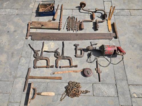 antieke handgereedschap, Doe-het-zelf en Verbouw, Gereedschap | Handgereedschap, Gebruikt, Ophalen