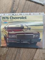 Chevrolet Caprice classic - impala brochure 1975, Chevrolet, Chevrolet, Ophalen of Verzenden, Zo goed als nieuw