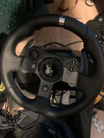 logitecht G920 racing stuur + pedalen en pook beschikbaar voor biedingen