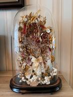 Rijkgevulde bruidsstolp met rechtopstaand bruidskussen, Antiek en Kunst, Ophalen