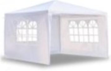 Partytent met 3 zijden 290x290x245cm. beschikbaar voor biedingen