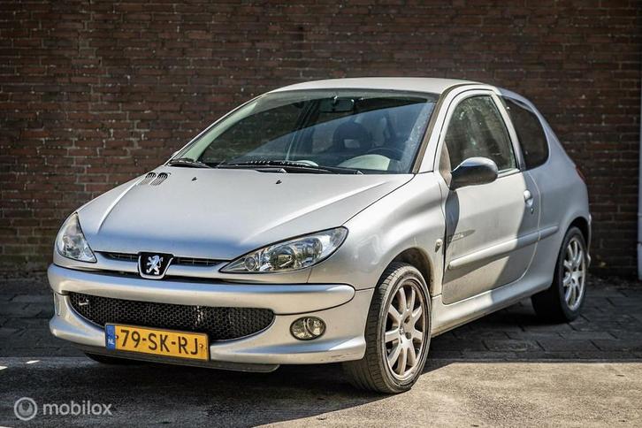 Peugeot 206 1.6-16V Quiksilver| Nap| Cruise| Airco| Apk 6-26, Auto's, Peugeot, Bedrijf, Te koop, ABS, Airbags, Airconditioning