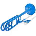 trombone Bes/F + Yamaha Silent Brass, Muziek en Instrumenten, Blaasinstrumenten | Trombones, Ophalen of Verzenden, Zo goed als nieuw