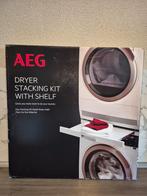 AEG stapelkit met uittrekplank – compleet & z.g.a.n., Ophalen of Verzenden, Zo goed als nieuw, 1600 toeren of meer, Minder dan 85 cm