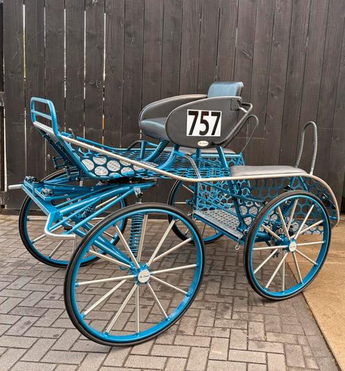 De Laat marathonwagen enkelspan, Dieren en Toebehoren, Rijtuigen en Koetsen, Nieuw, Marathonwagen, Paard of Pony
