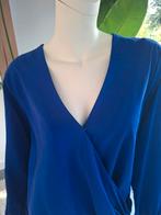 Koningsblauwe Overslag Wikkel Top blouse  46 XXL wrap blauw, Kleding | Dames, Blouses en Tunieken, Blauw, Maat 46/48 (XL) of groter