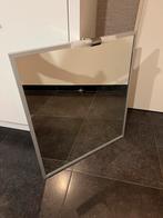 Mooie rechthoekige badkamerspiegel met verlichting, Ophalen, Zo goed als nieuw, Minder dan 100 cm, Rechthoekig