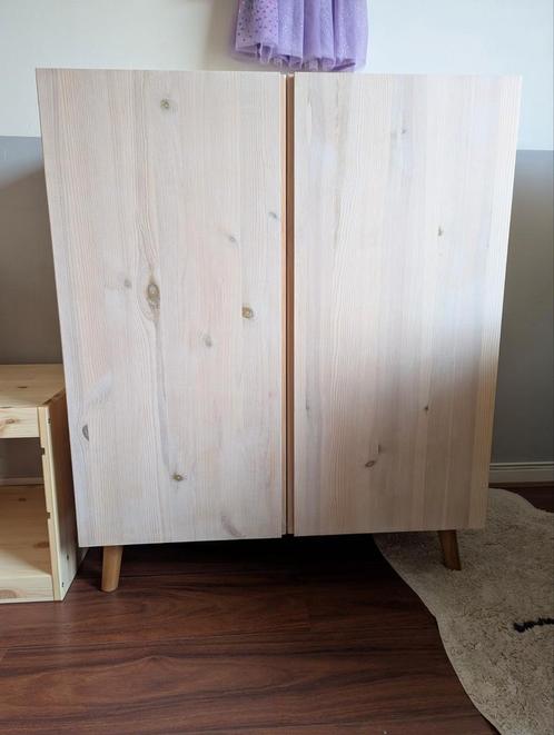 Ikea Ivar kast commode hack, met leuke pootjes!, Huis en Inrichting, Kasten | Lockerkasten, Zo goed als nieuw, Ophalen