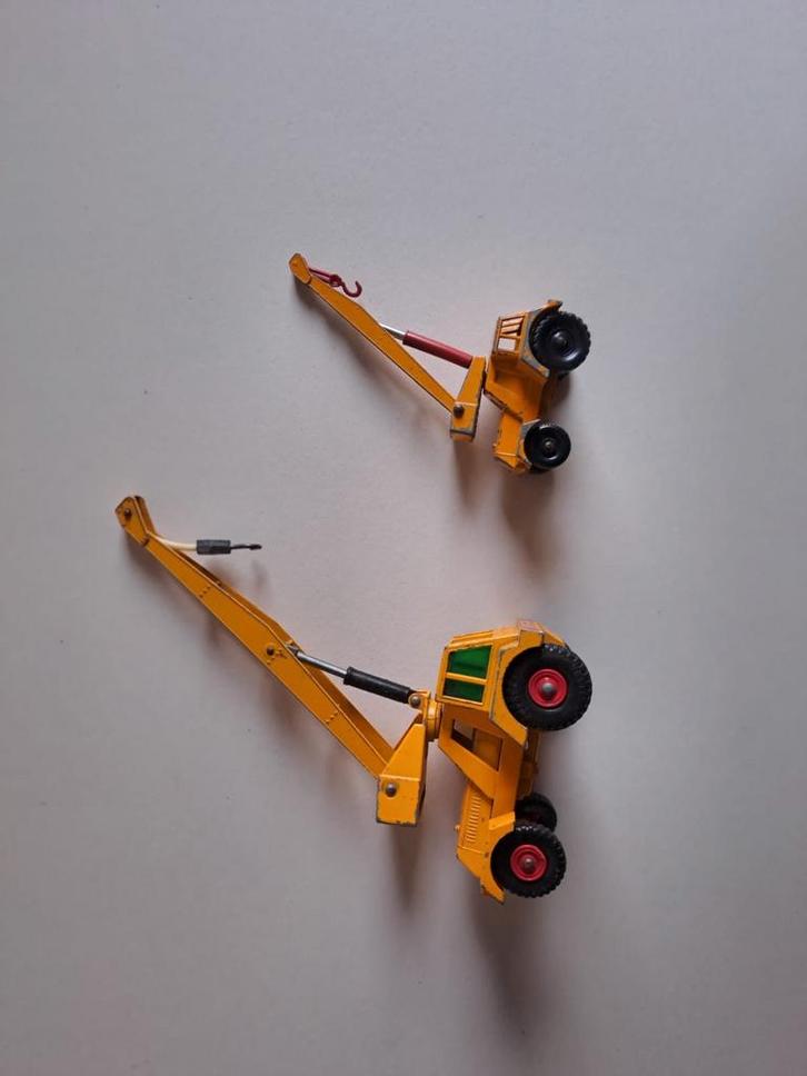 Matchbox Kingsize no.14 Taylor Crane & Lesney Jumbo Crane 11, Antiek en Kunst, Antiek | Speelgoed, Ophalen of Verzenden